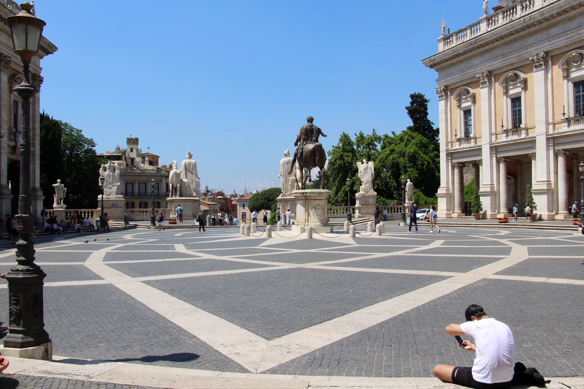 Plazas de Roma - Campidoglio - Miguel Angel