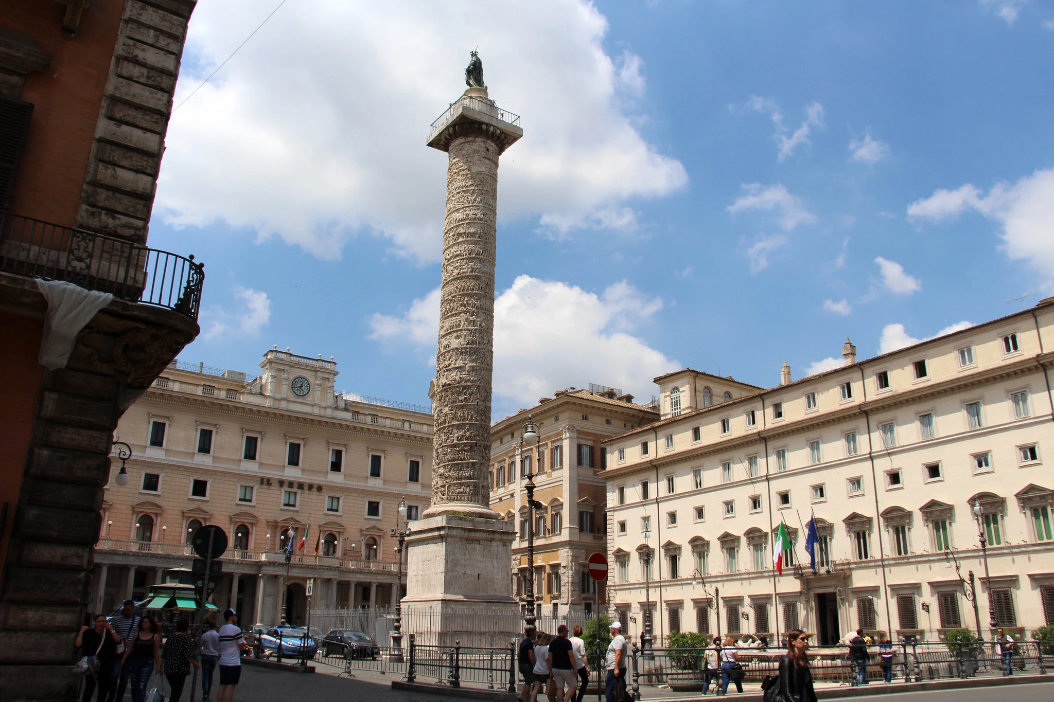 Plazas importantes en Roma - Plaza Colonna