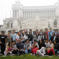 visita guiada grupo escolar en Plaza Venezia Roma visita guiada para un grupo escolar en Roma