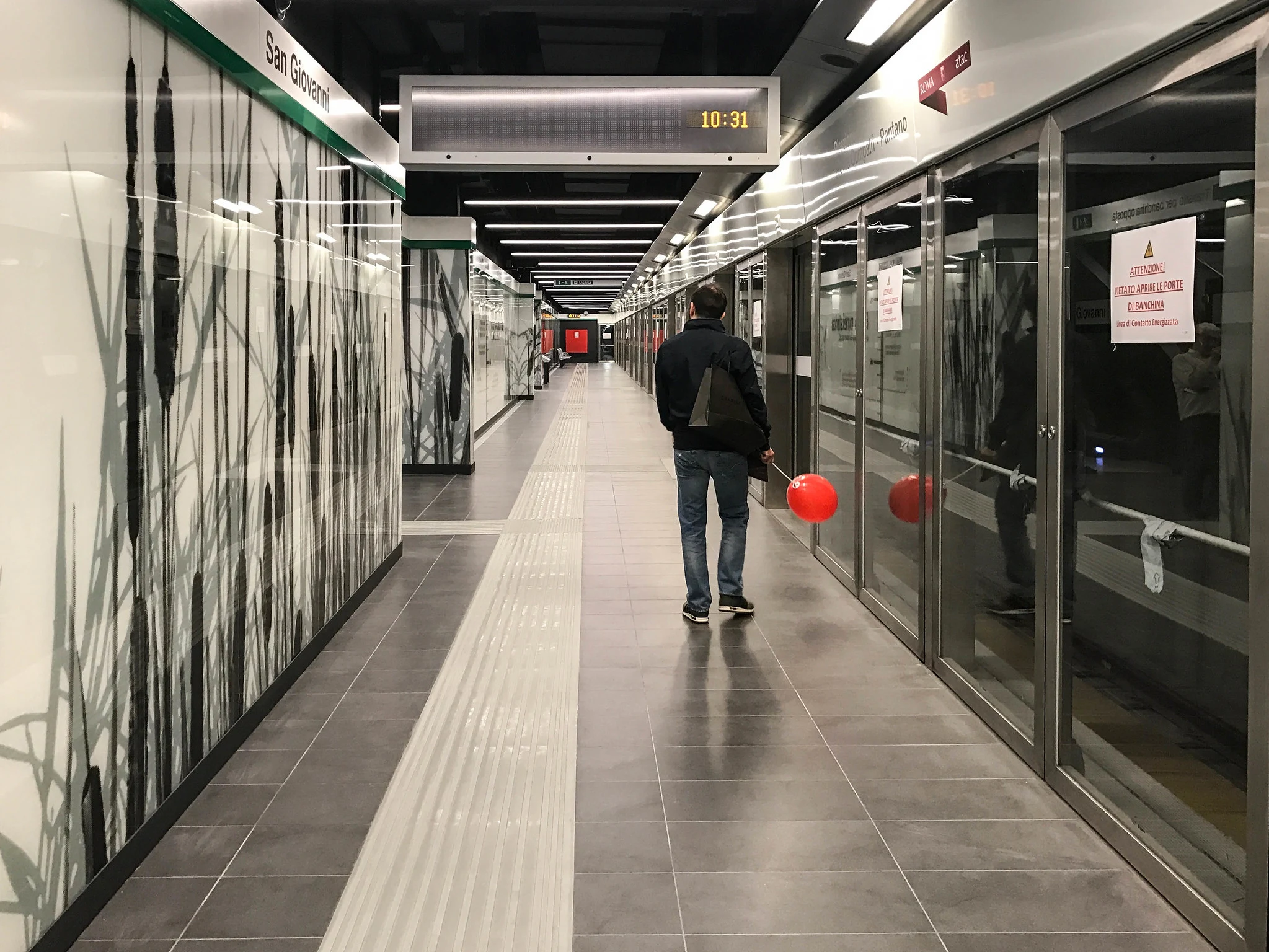 estacion san giovanni metro roma linea c