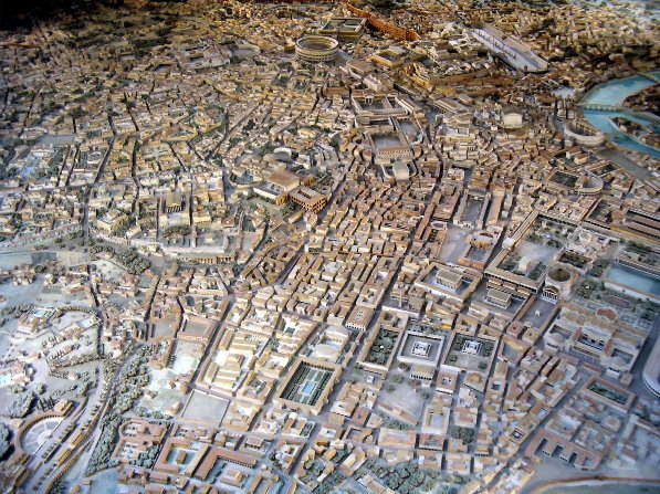 mapa roma antigua