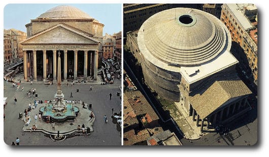 Vistas desde lo alto del Pantheon de Agripa