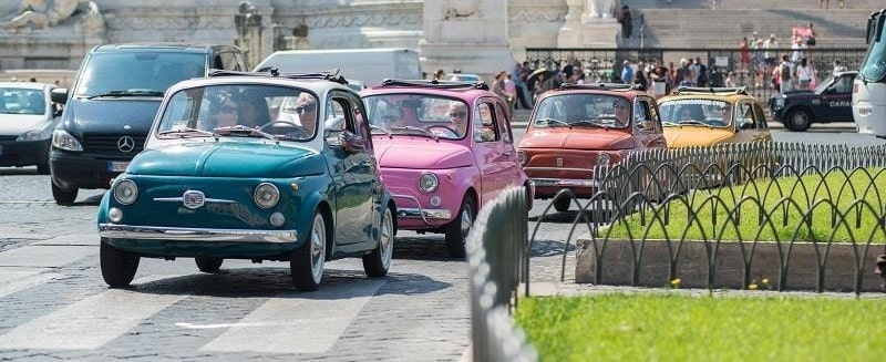 Roma en Fiat 500