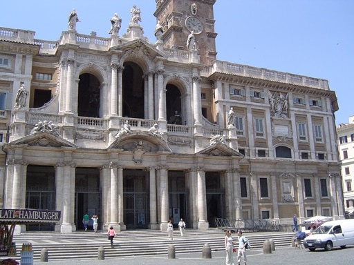 Basílica de Santa María Mayor fachada Basílica de Santa María Mayor fachada
