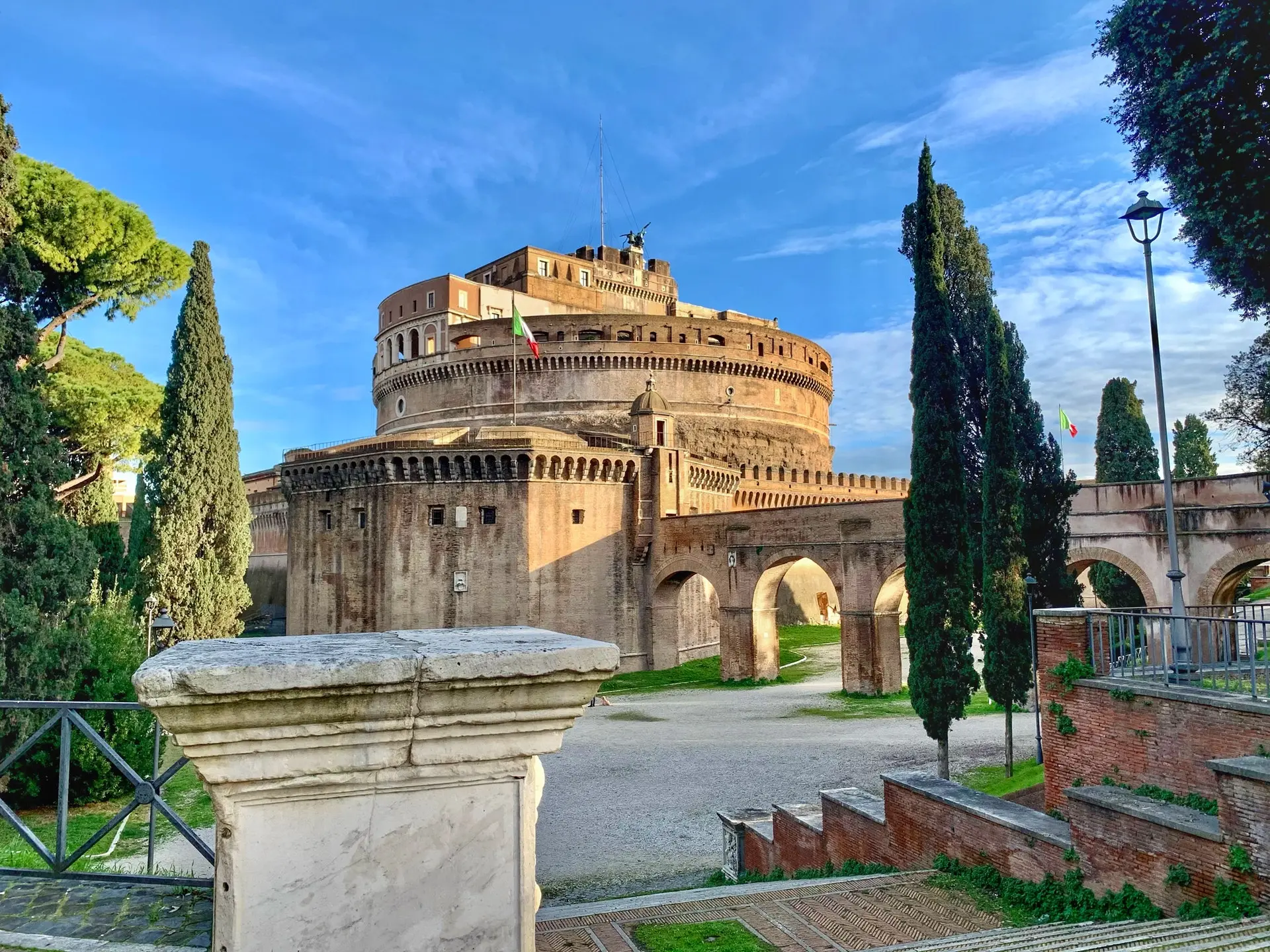 El passetto de Castillo Sant'Angelo que ver en roma