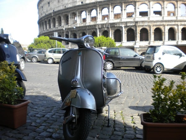 tour vespa en Roma