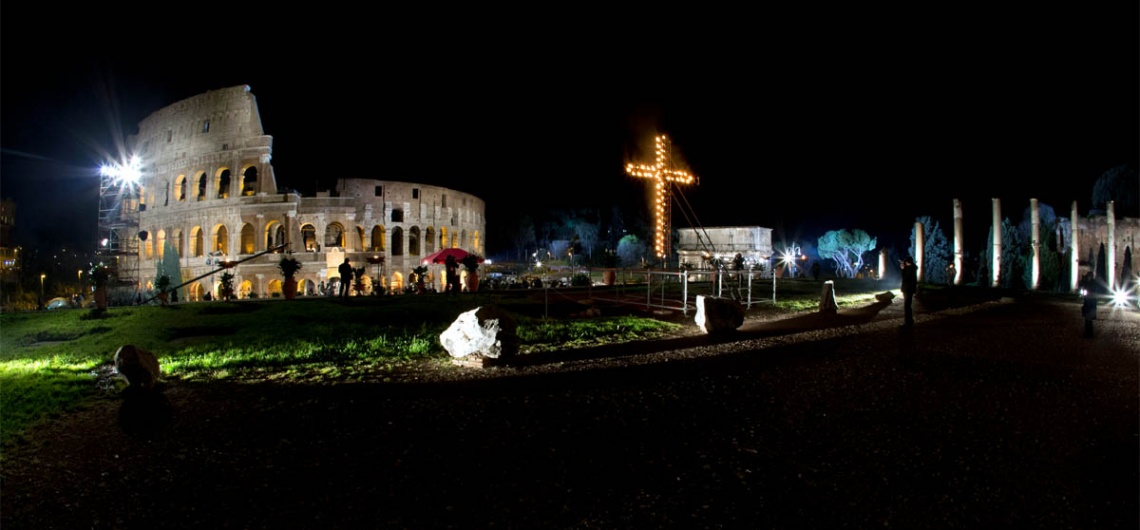 Semana Santa en Roma viacrucis