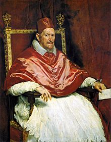 Inocencio X Velazquez en el palacio Doria Pamphilj