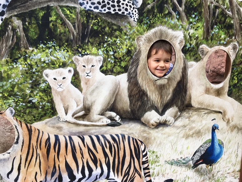 Roma con niños en el Bioparco