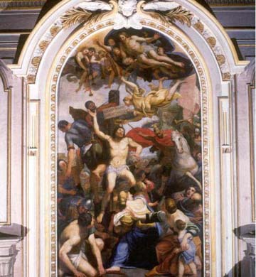 San Sebastian del Domenichino en Santa María de los Ángeles