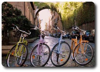 alquiler de bicicletas Roma