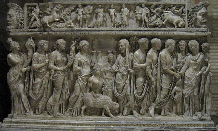 san lorenzo extramuros sarcofago romano