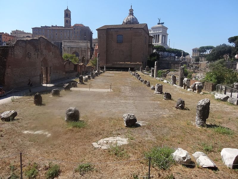 basilica Emilia junto a la Via Sacra