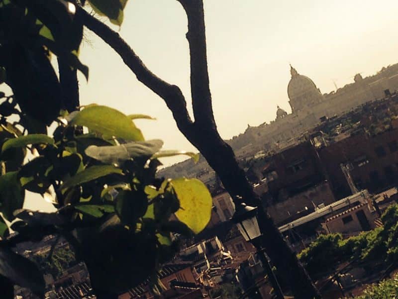 Vistas desde el Pincio y Plaza del Popolo