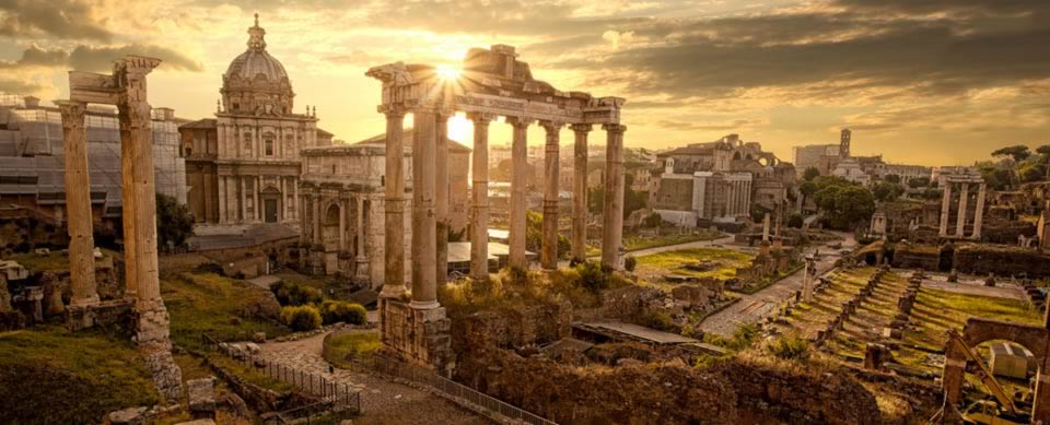 roma antigua foro desde Campidoglio