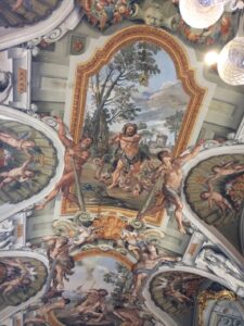 roma barroca hercules fresco