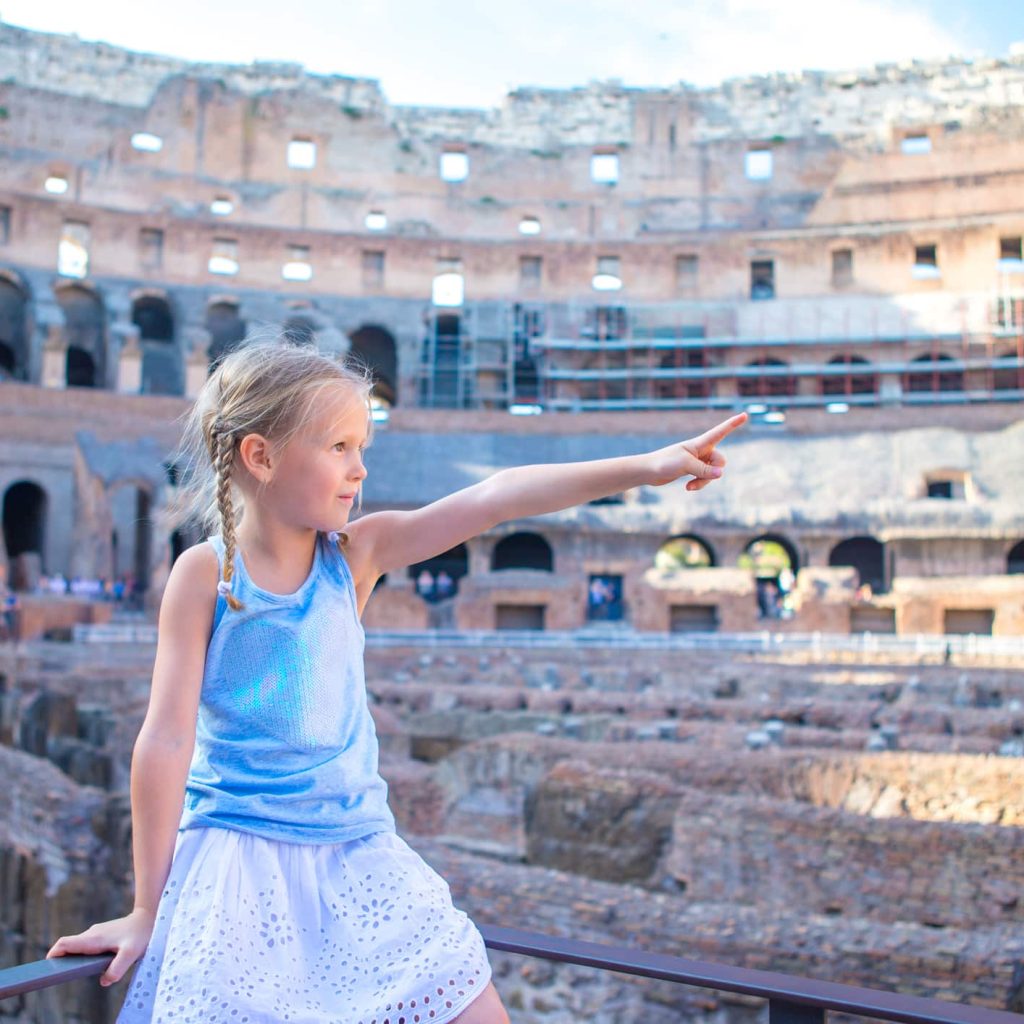 tour coliseo para niños