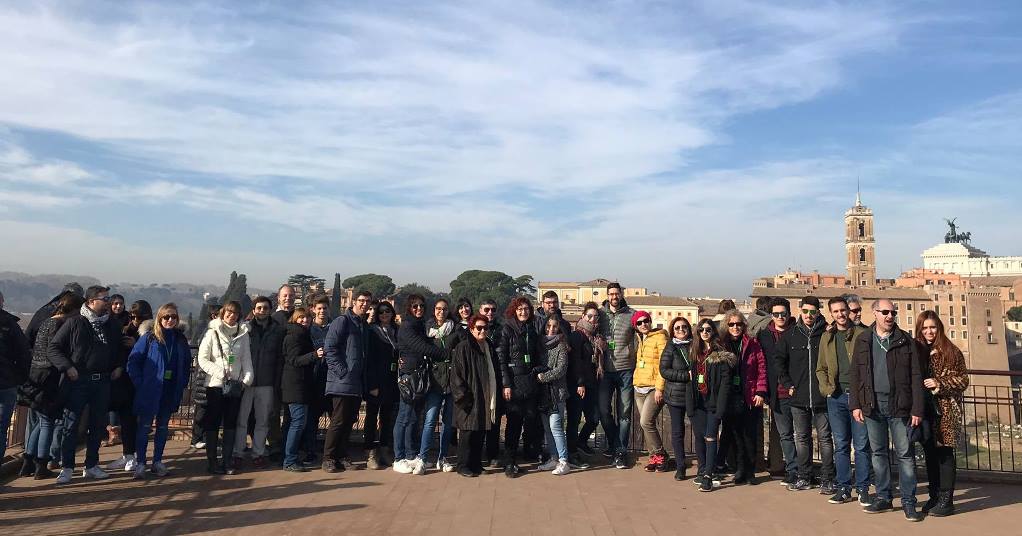 palatino vistas sobre el foro y campidoglio