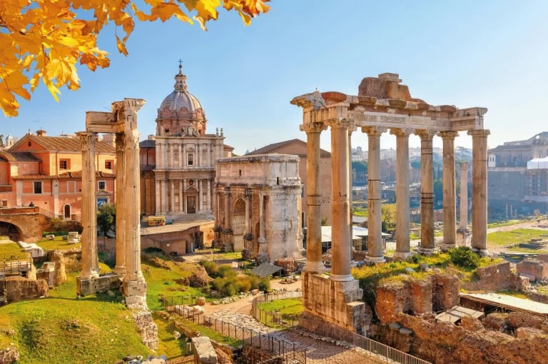 el clima a Roma durante el otoño