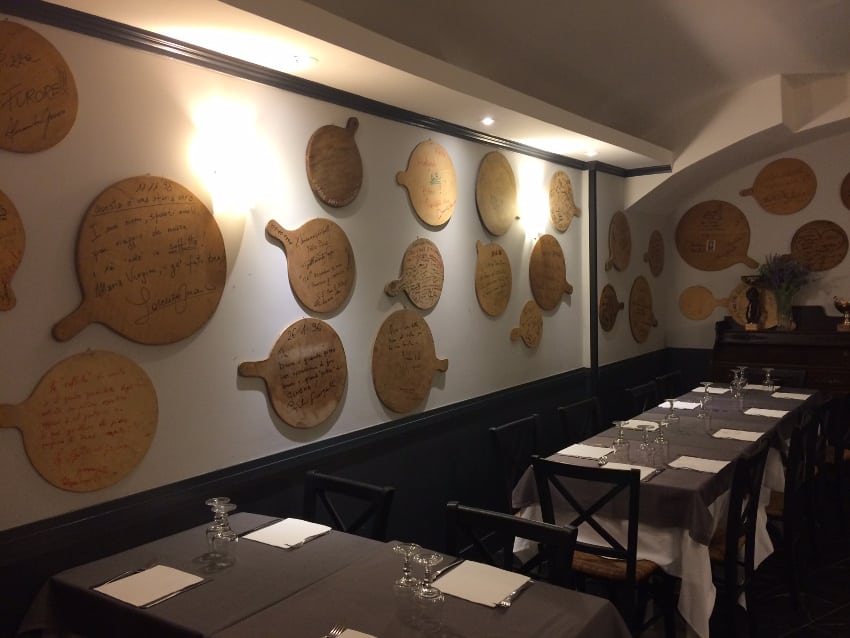 restaurante cerca vaticano la Soffitta Renovatio