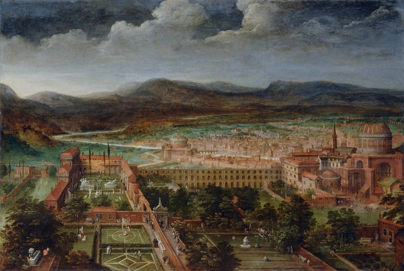van cleve 1580 jardines y museos vaticanos