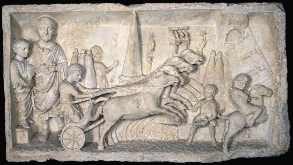ue ver en roma carrera circo maximo museos vaticanos relieve