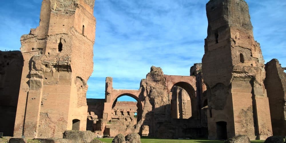 termas caracalla ruinas