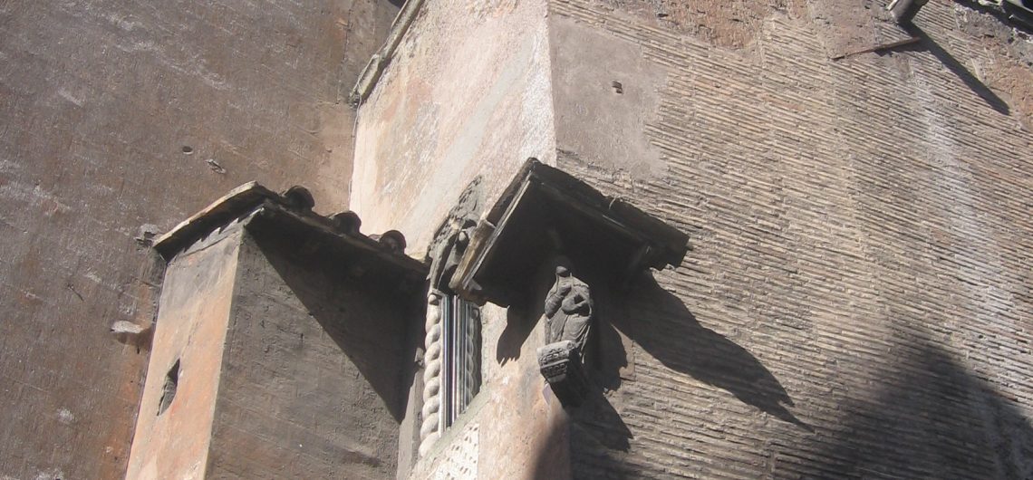 Trastevere casas medievales roma