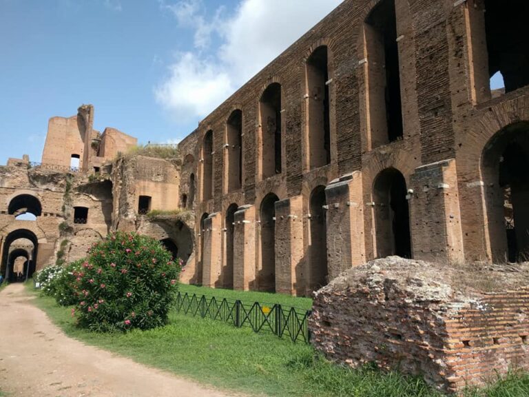 colina del palatino en Roma