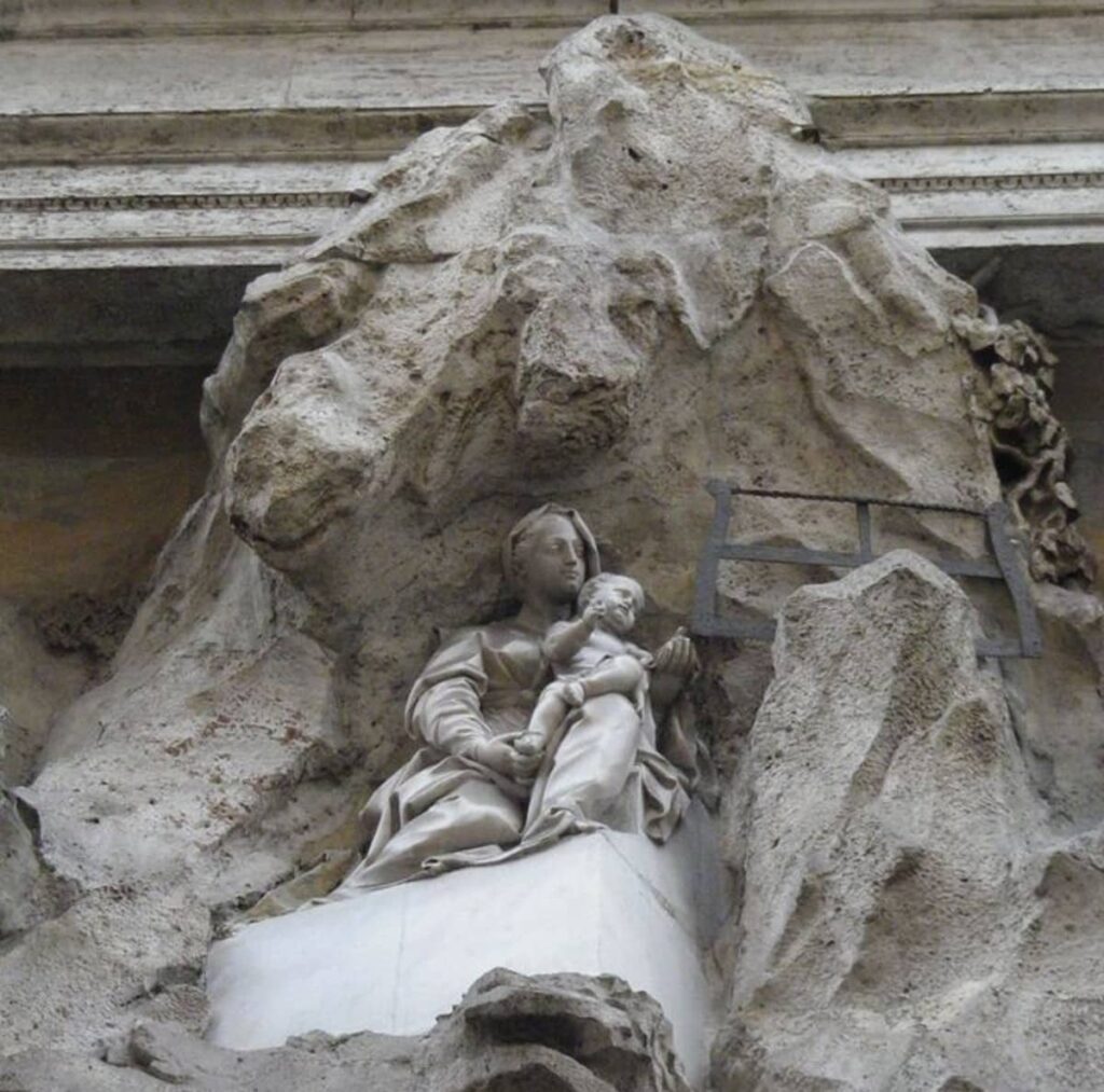 fachada iglesia montserrat roma