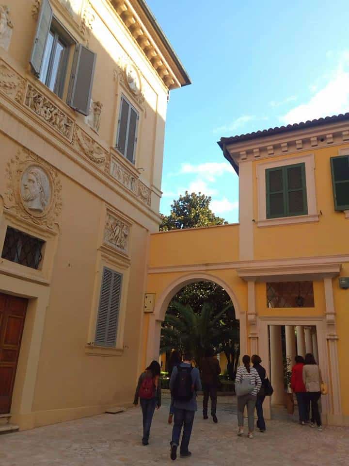 Pintores Nazarenos en villa Giustiniani Massimo