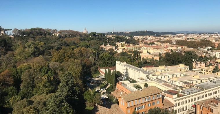 vistas roma gianicolo torre academia espana