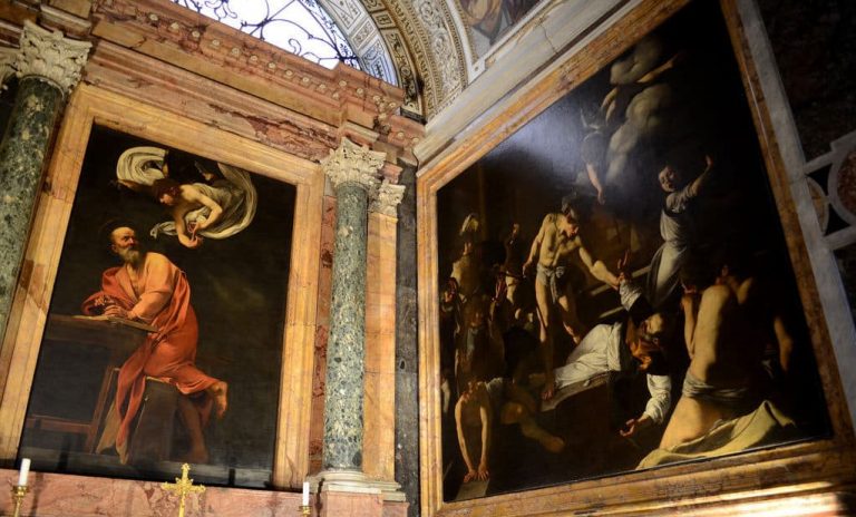 san luis de los franceses caravaggio capilla contarelli