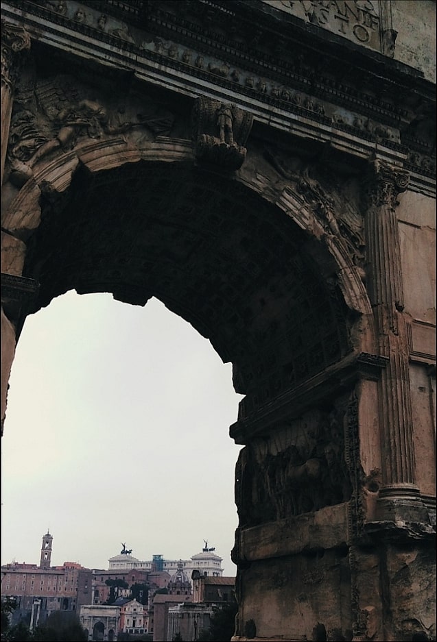 foro romano arco tito