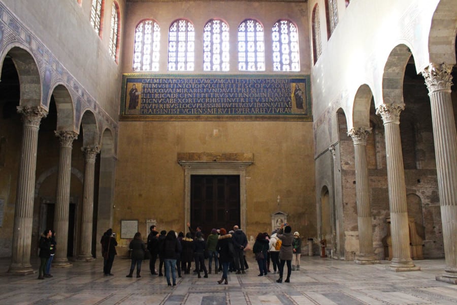 santa sabina visita guiada