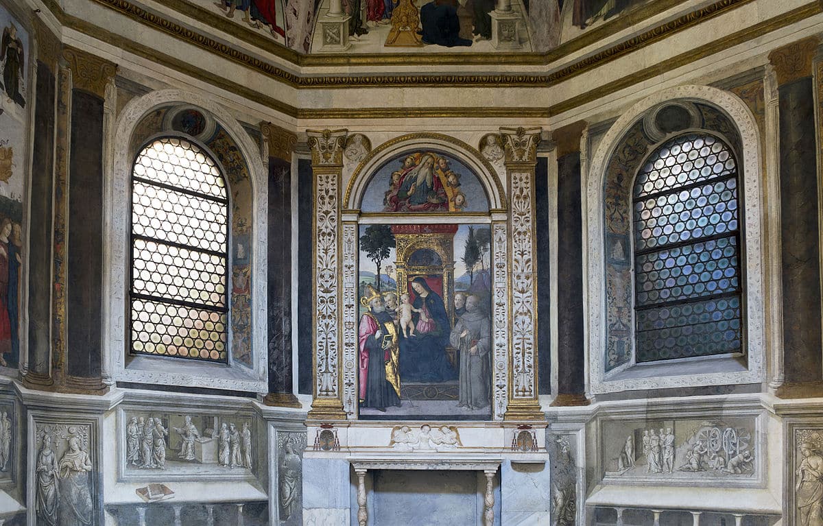 santa maria popolo capilla basso della rovere