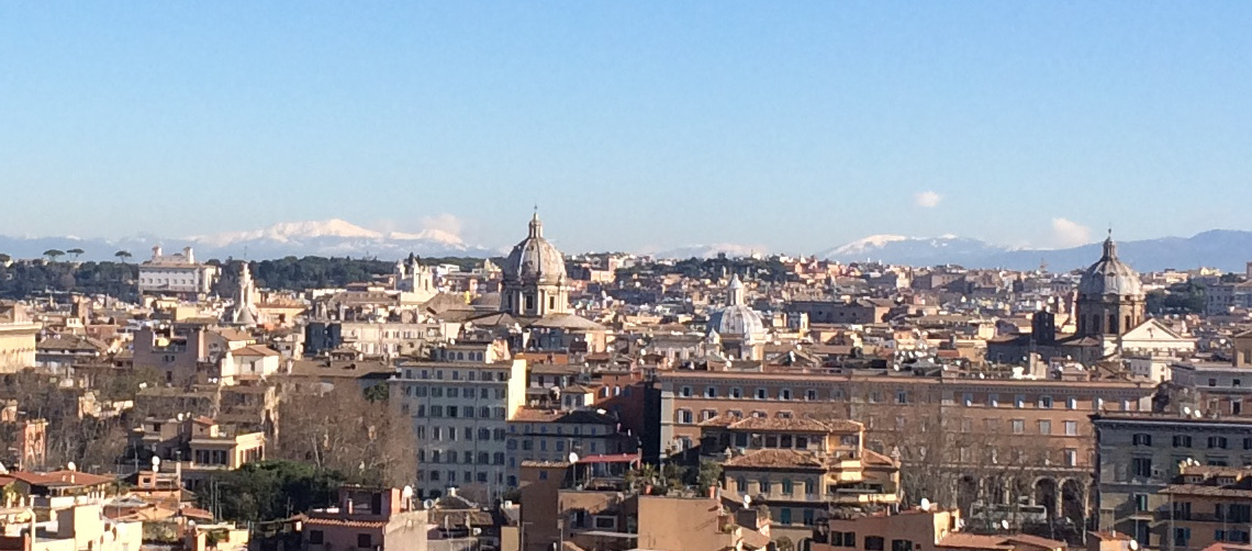 vista roma desde gianicolo academia