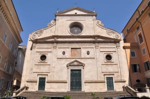 iglesia san agustin campo marzio roma