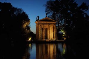 templo esculapio villa borghese