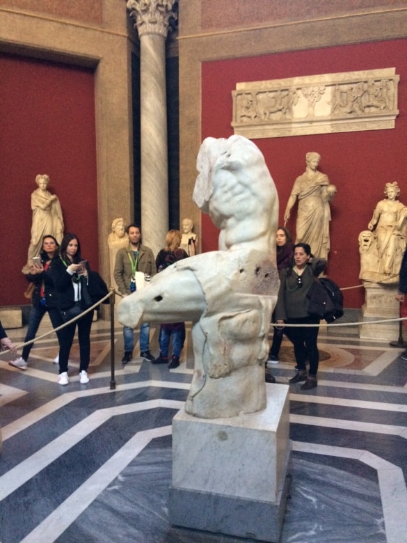 museos vaticanos torso belvedere apollonios
