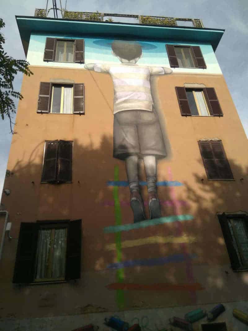 arte urbano murales tor marancia