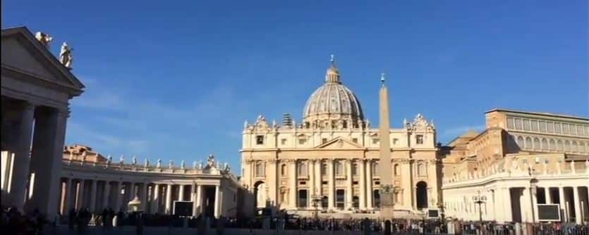 audiencia con el papa plaza san pedro