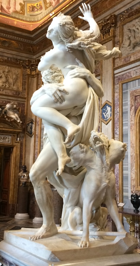 rapto proserpina bernini galeria borghese