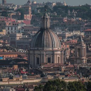 Vistas de Roma desde el Gianicolo