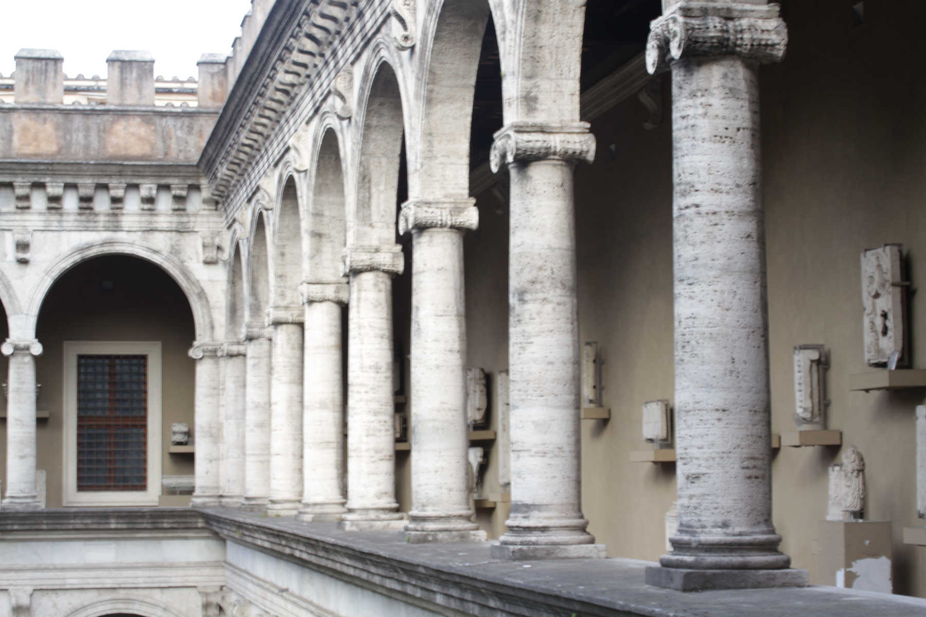 arcos patio interno palacio venecia