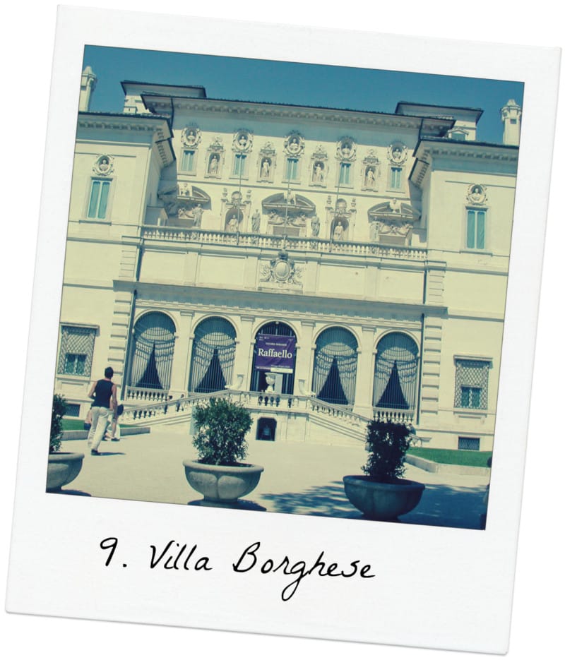 Galeria Borghese 10 lugares turisticos