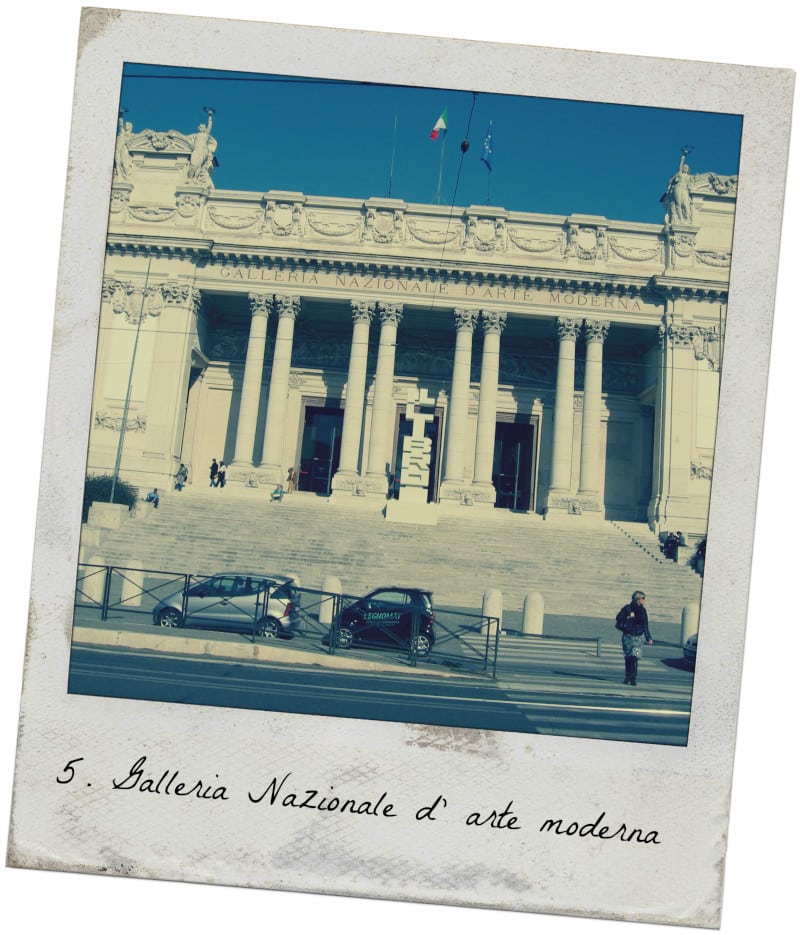 Galleria nazionale d'arte moderna turismo