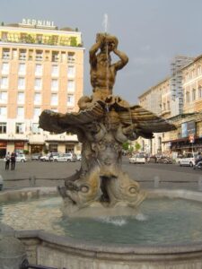 fuente triton plaza barberini