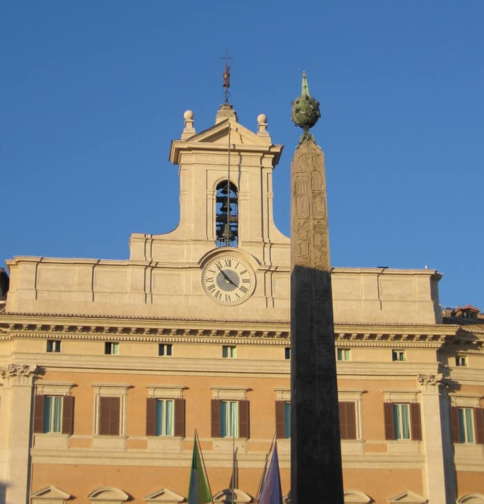 obelisco montecitorio