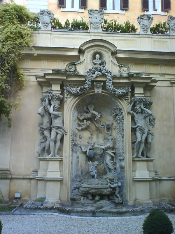 palacio borghese ninfeo